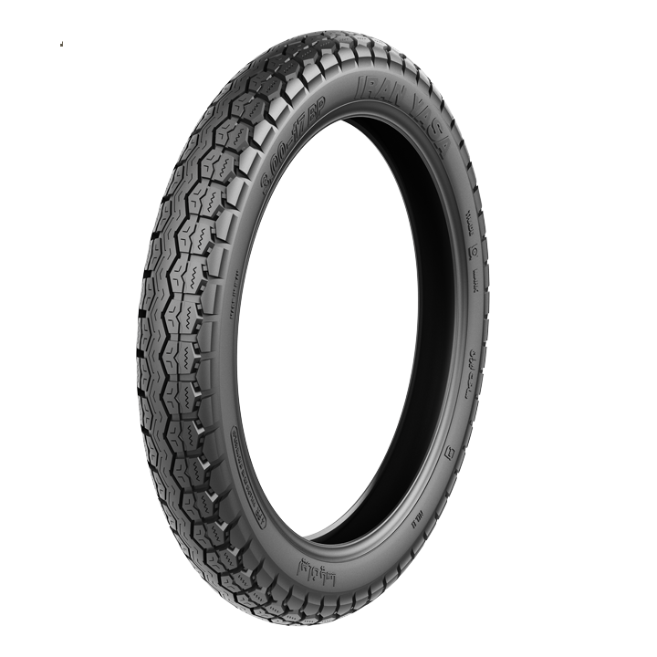 لاستیک موتور سیکلت ایران یاسا سایز ۱۷-۳۰۰| فوکس کالا